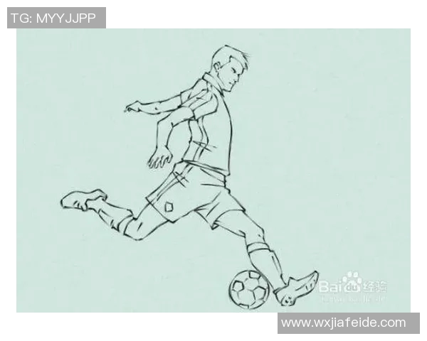 我心目中的足球明星简易画创作分享与欣赏